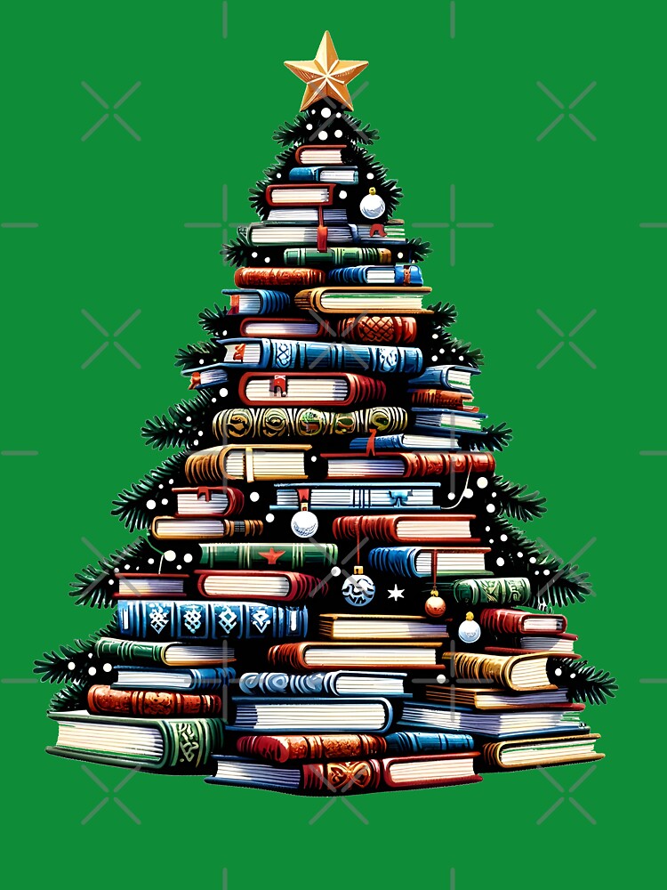 Book Christmas Tree by Mekone