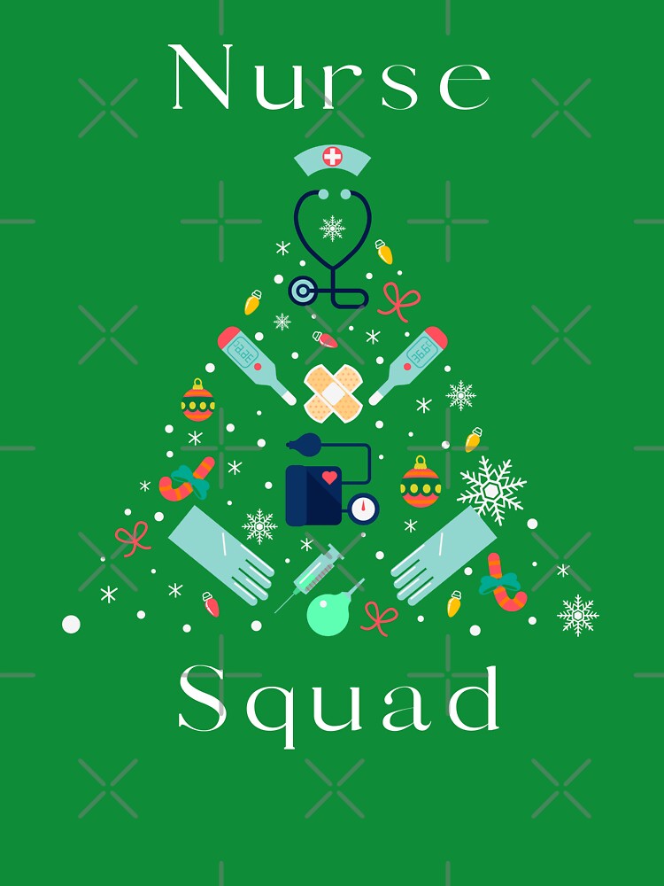 The Nurse Squad Christmas Tree by NightOwlCreates