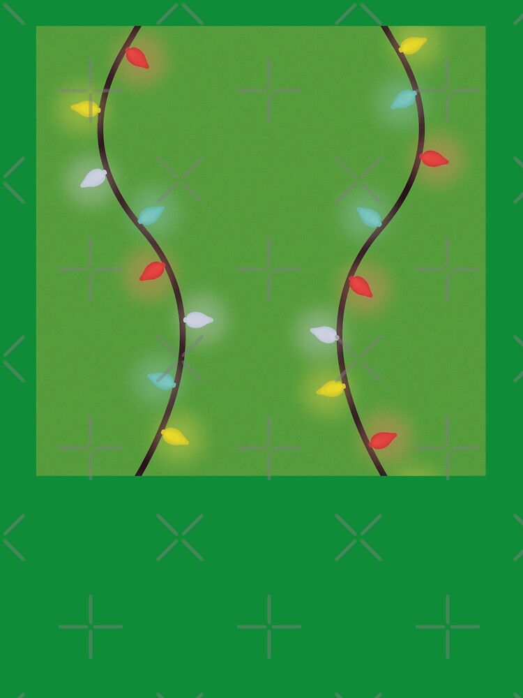 Green Christmas Lights by dovedesign