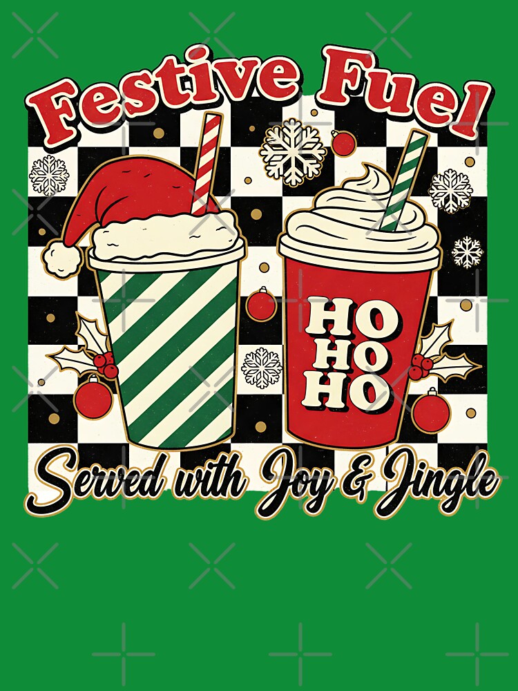 CCHRISTMAS FESTIVE FUEAL SEWED WITH JOY AND JINGLE COFFEE MUGS by justyna-s28