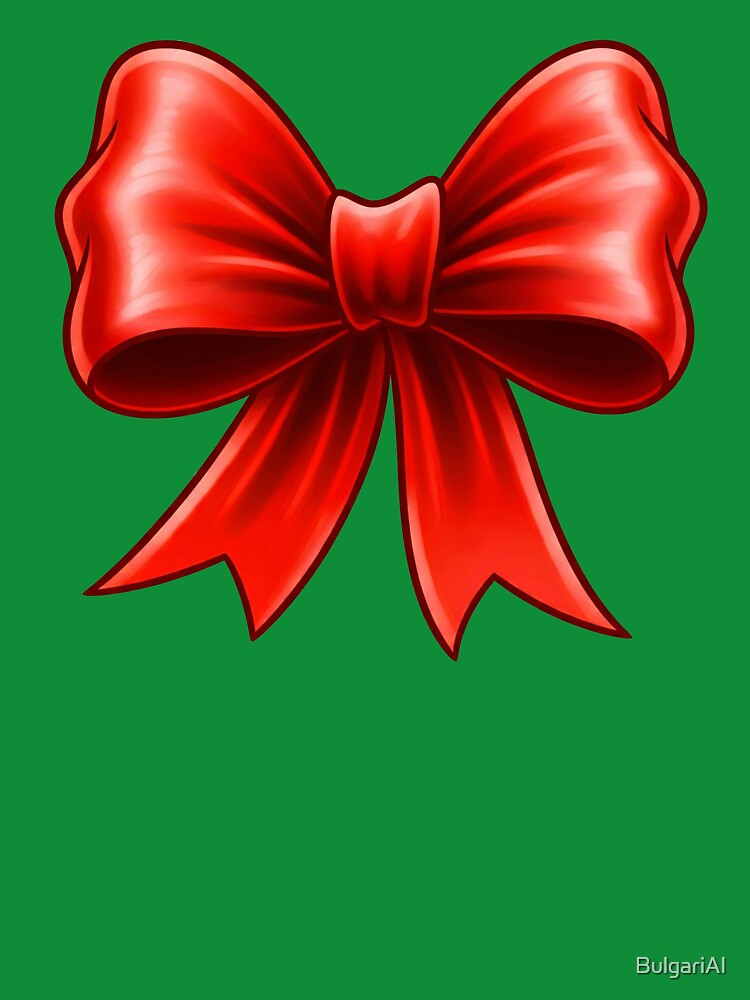 Scarlet  christmas Bow by BulgariAI