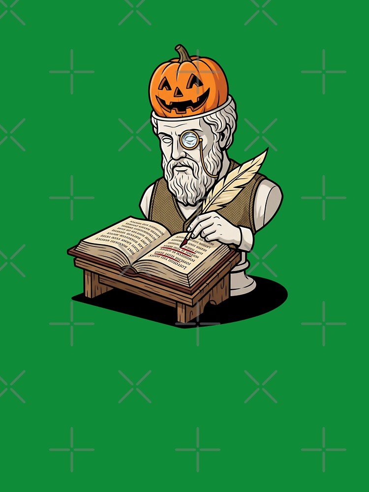 Philosopher Bust With A Pumpkin Brain by Rare By Hero
