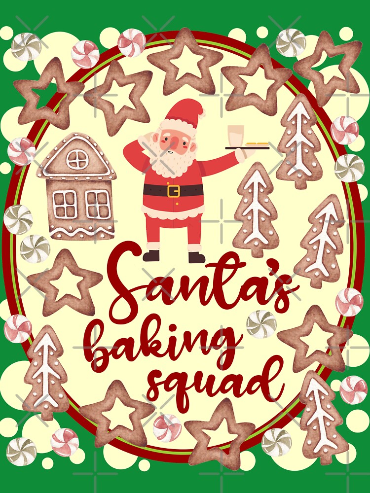 Santa's baking squad by sandpiperstudio