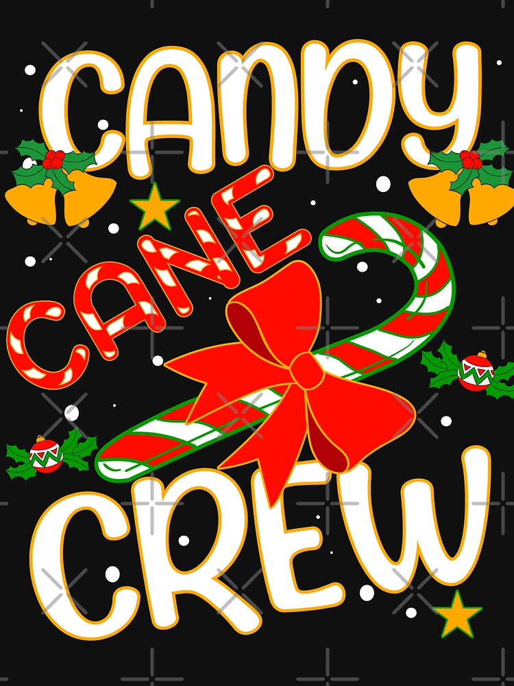Candy cane crew funny christmas candy cane,X-mas costume for candy cane lovers by artfeel1