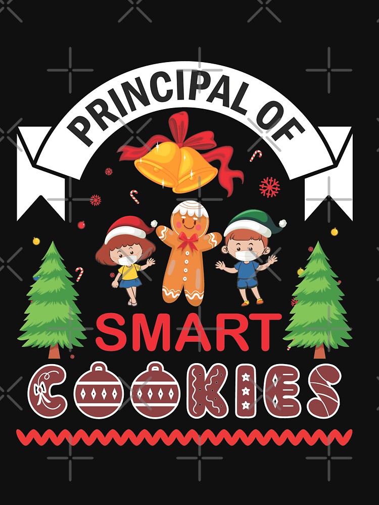 Principal of smark cookies, Funny Christmas cookies Quote by Sunnyhova