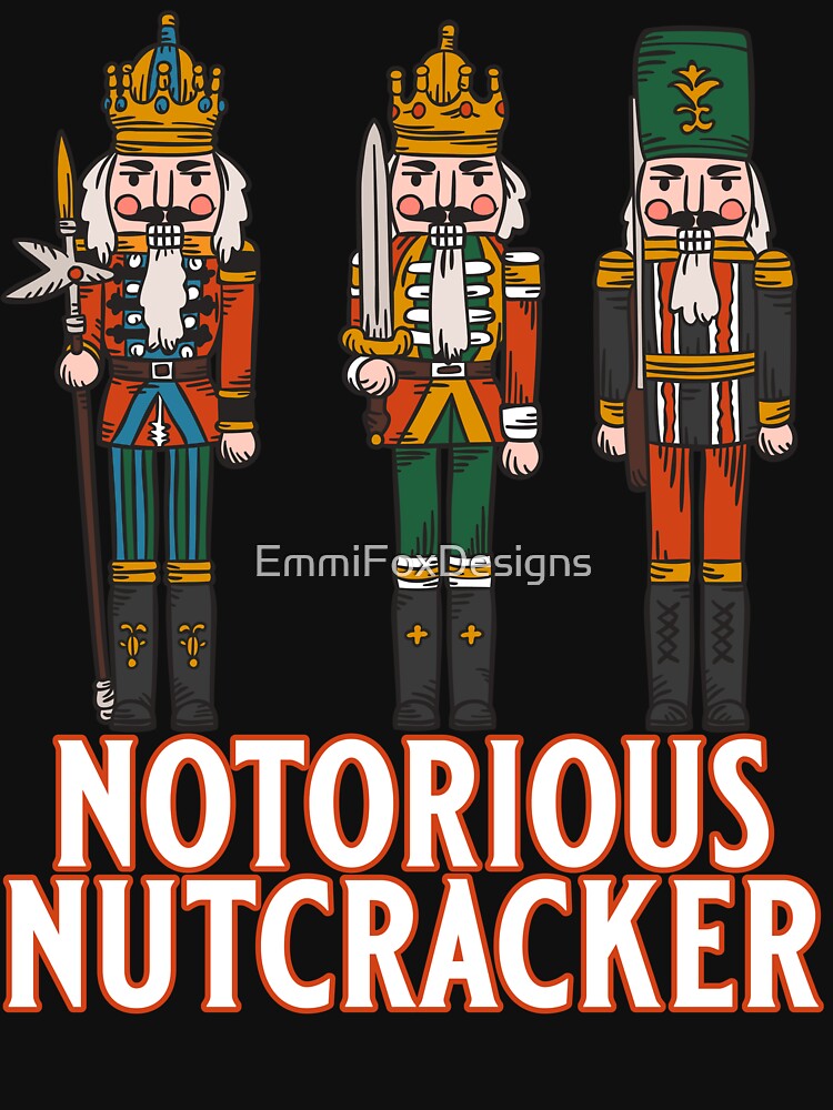 Notorious Nutcracker - Christmas Decoration by EmmiFoxDesigns