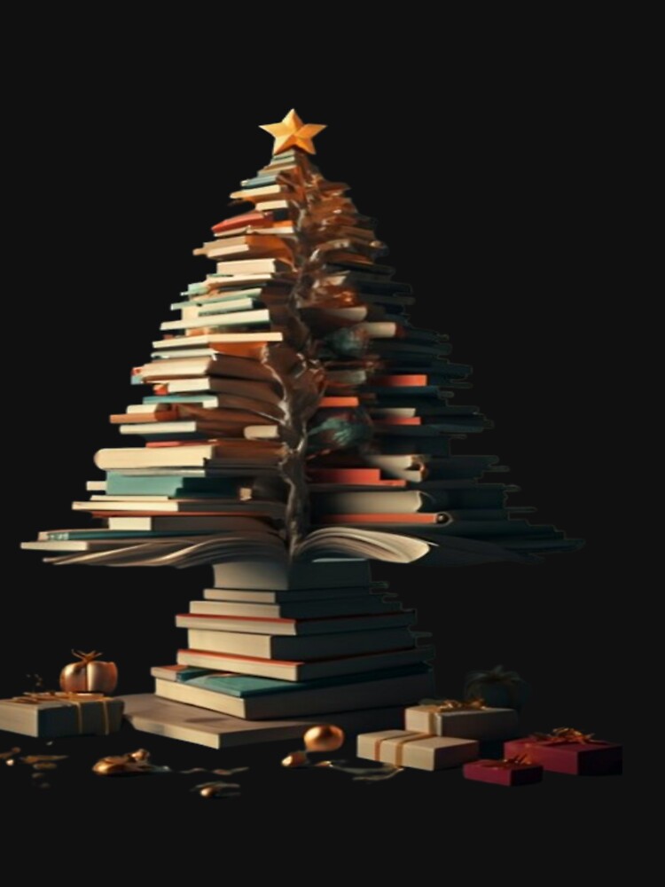 Bookish Christmas Tree by bittucreates