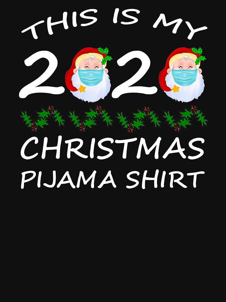 This Is My Christmas Pajama Shirt Family 2020 by Rami Khalifah