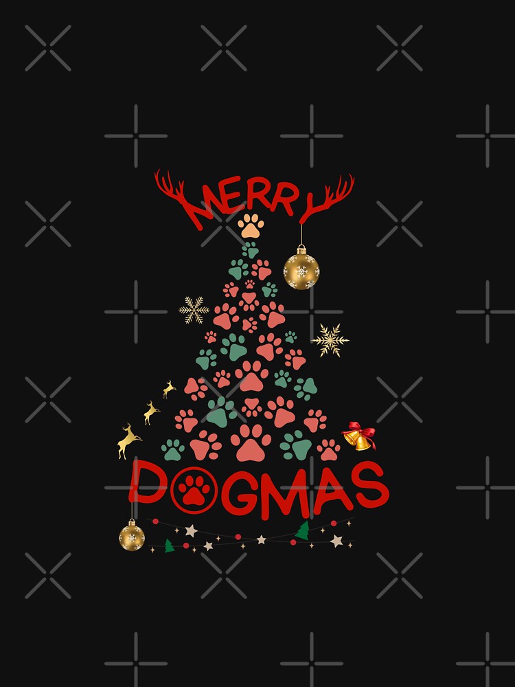 Merry dogmas dog paws Christmas tree by ARFC007 ⭐⭐⭐⭐⭐