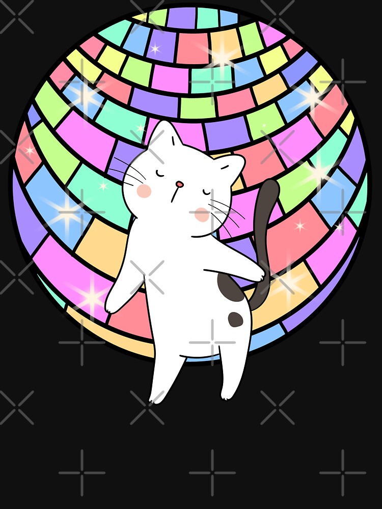 Cat disco ball by Quacktails