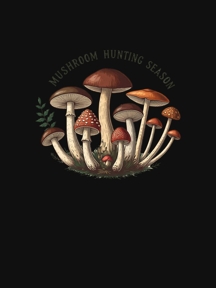 Mushroom Foraging - Botanical Design by ys96