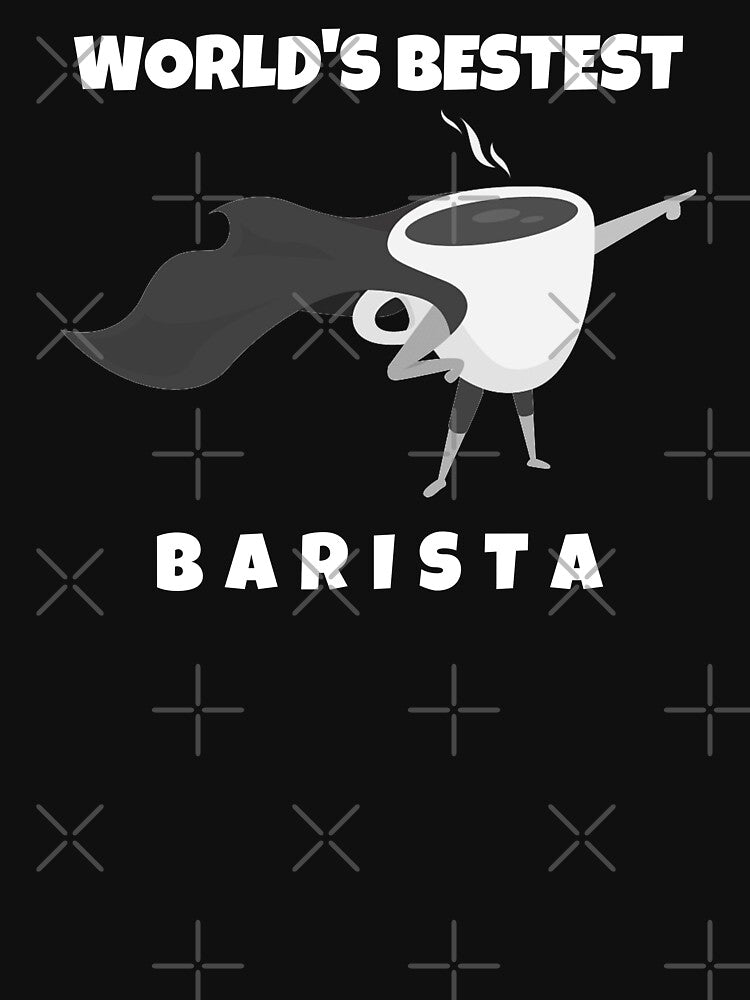 World's Bestest Barista - Funny Coffee Shop Barista Gift by mayamay0