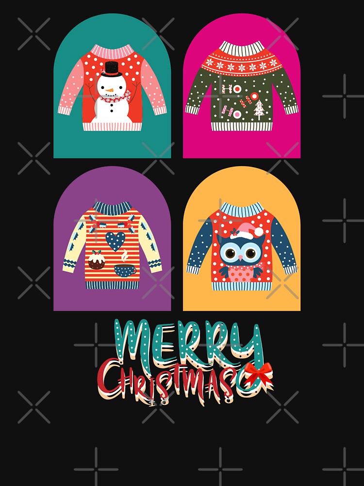 Merry Christmas sweater party by GoldenVibesX
