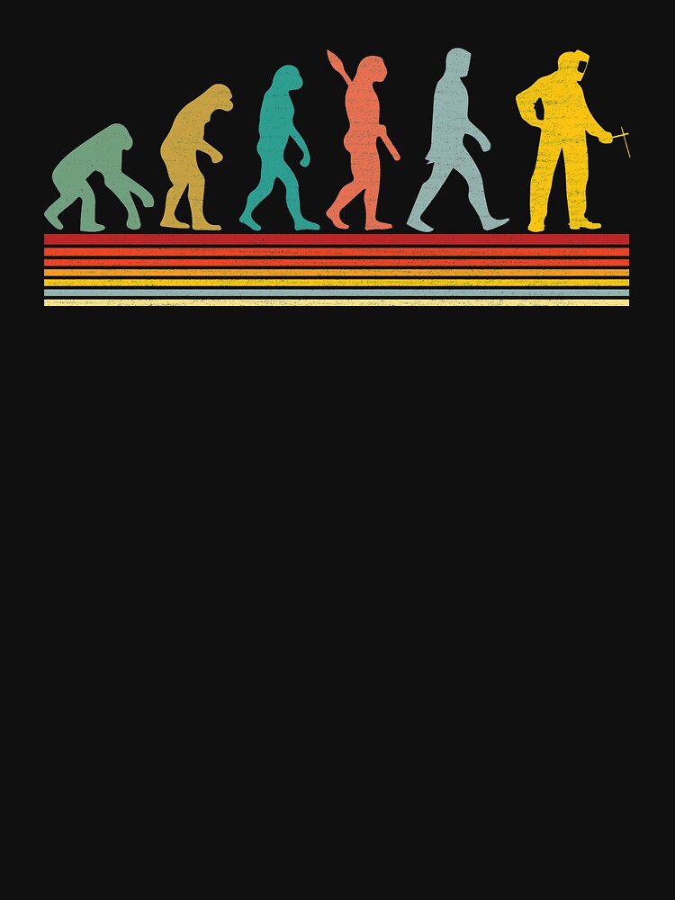 Vintage Welder Men Evolution by helliazidi