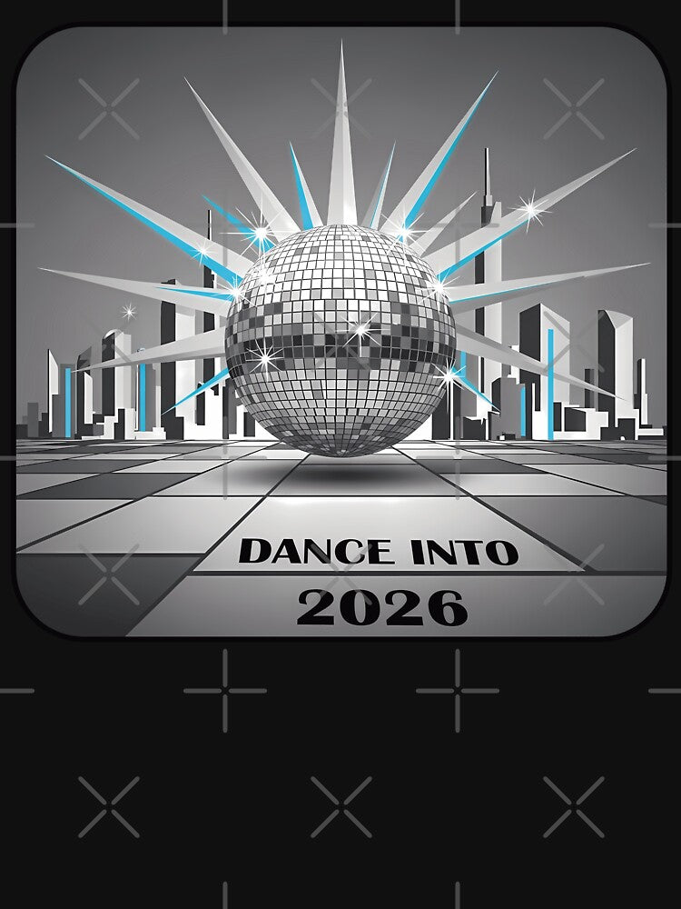 Dance Into 2026 – New Year Disco Celebration with City Lights and Festive Energy by InkoraLab