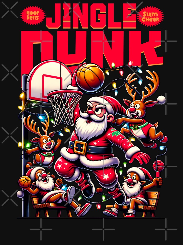 Santa's Jingle Dunk Showdown by Belarte.shop