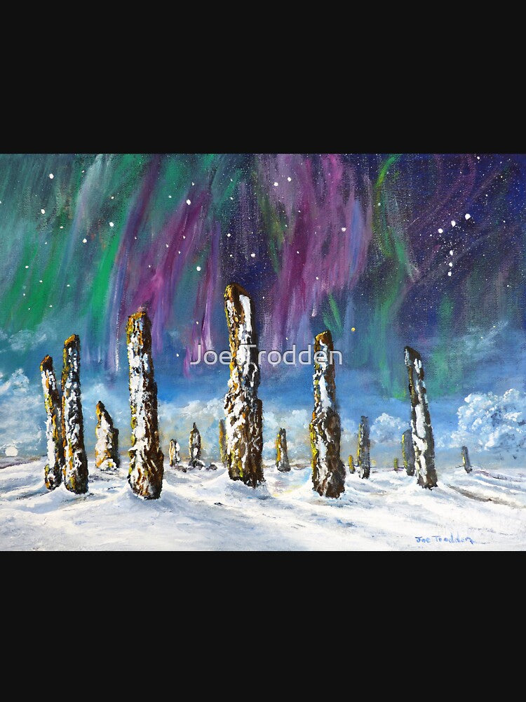 Winter solstice at Callanish Stones by Joe Trodden