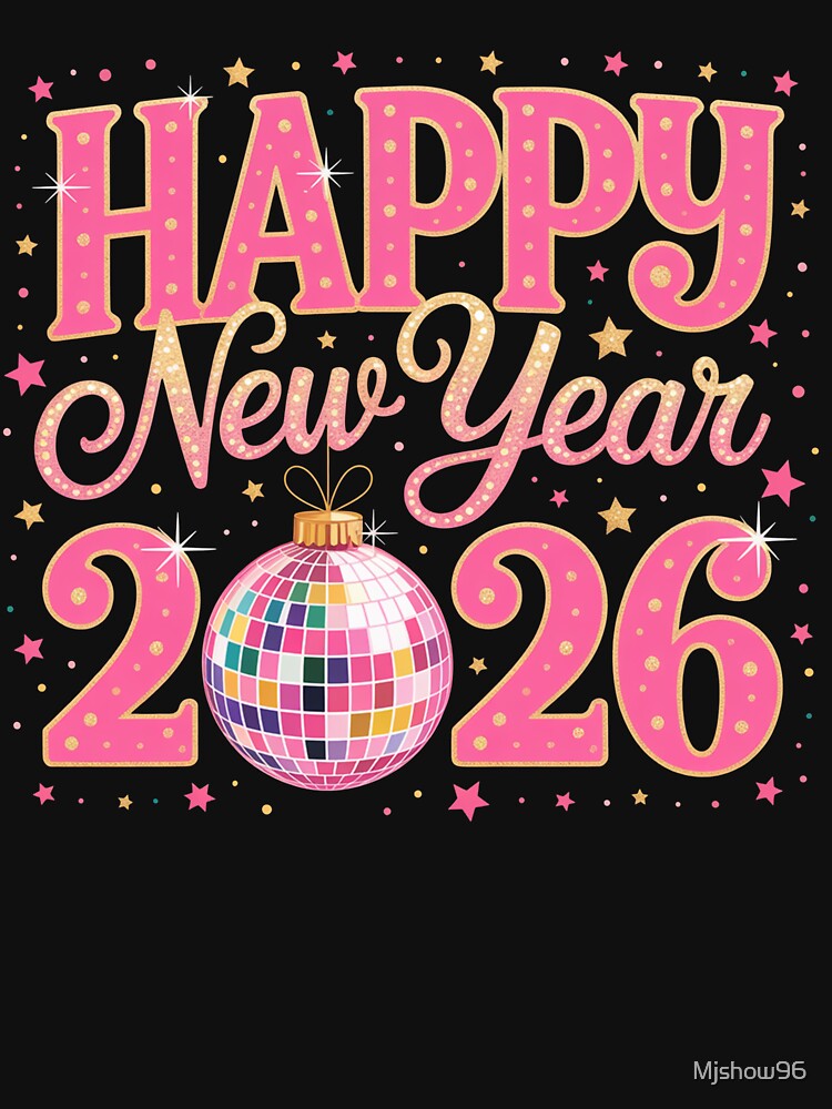 Happy New Year 2026 – Disco Ball Celebration Design by Mjshow96