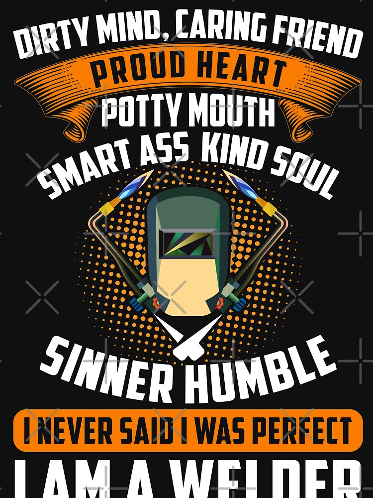 Dirty Mind Caring Friend Proud Heart Potty Mouth... by Tee Hub