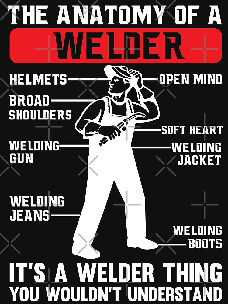 THE ANATOMY OF A WELDER by Tee Hub