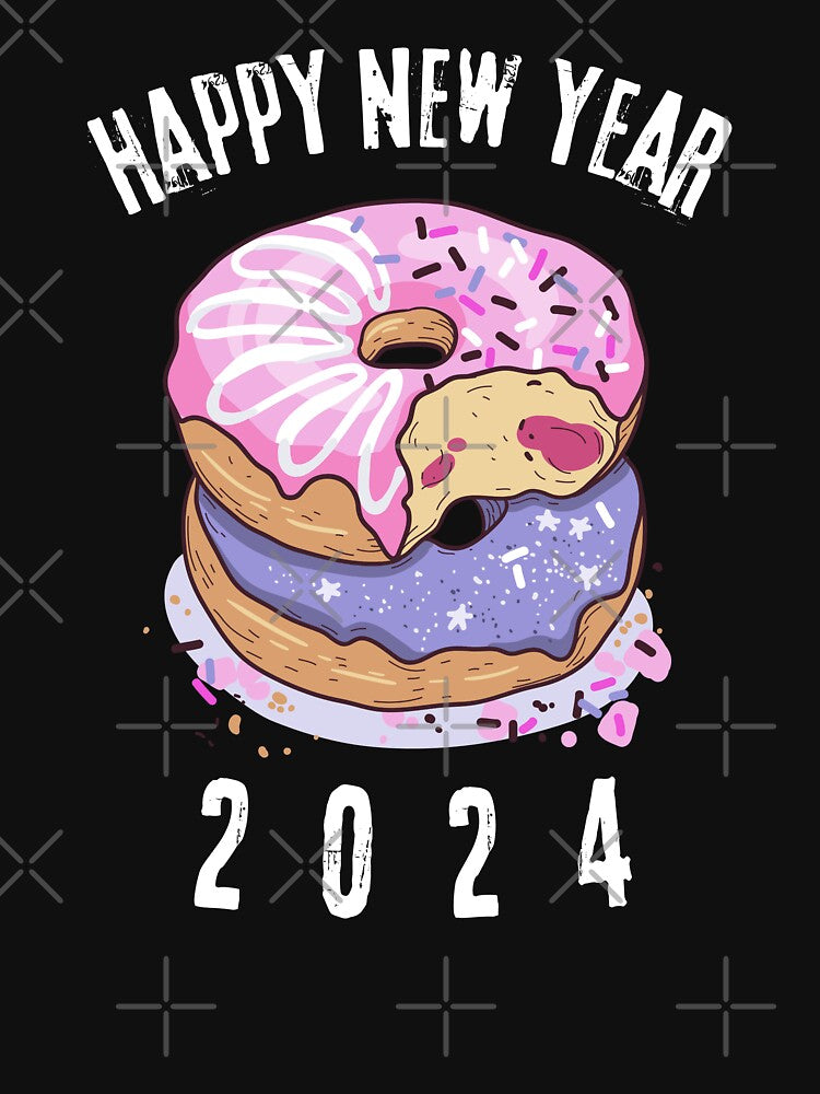 New Year donuts 2024 by first-shirt ⭐ ⭐ ⭐ ⭐ ⭐