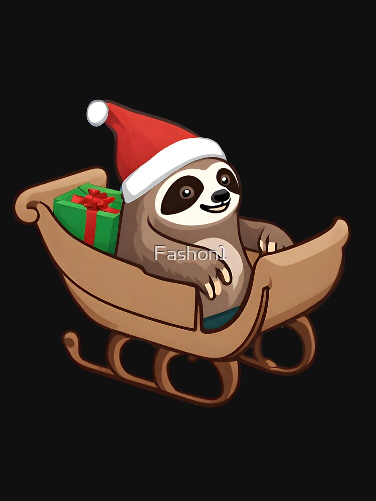 Sleigh-Riding Sloth by Fashon1