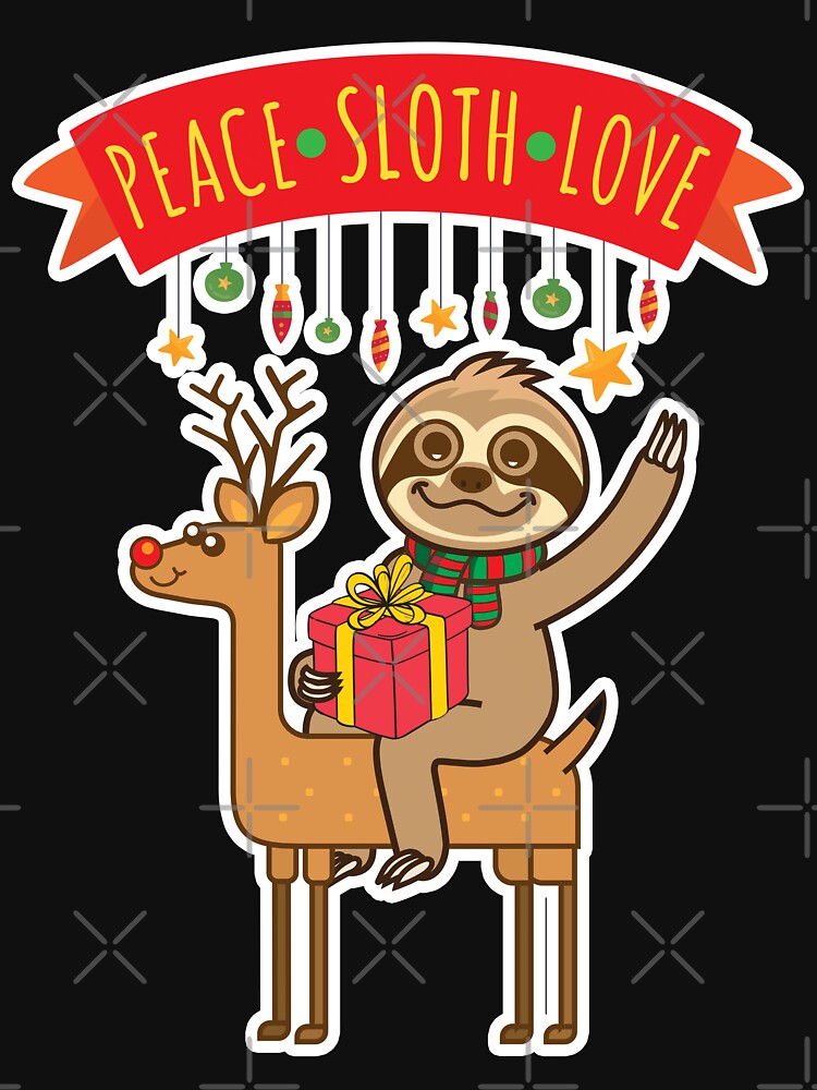Peace Sloth Love by plushism