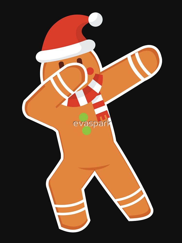 Dabbing Gingerbread Dab Shirt by evaspark
