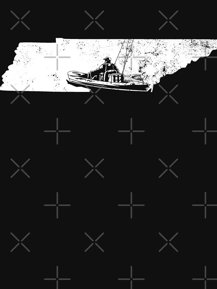 tennessee kayak fishing lover by Space Art