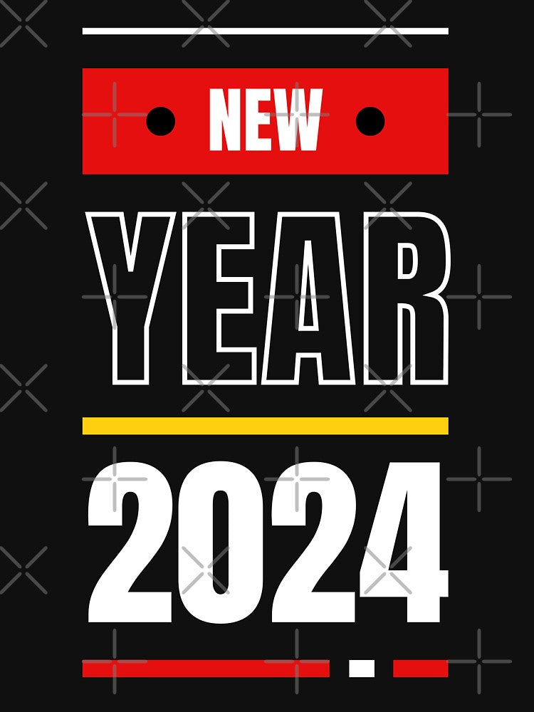 Cheers to 2024: New Year, New Tee! by first-shirt ⭐ ⭐ ⭐ ⭐ ⭐