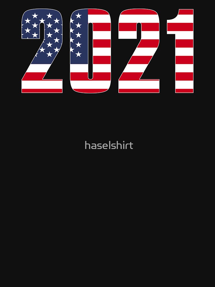 2021 Funny New Years Veteran Soldier USA Flag Gift by haselshirt