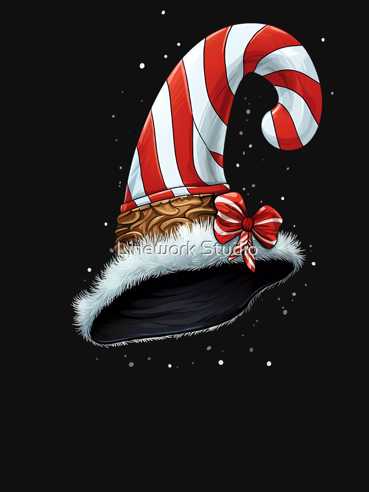 Candy cane-hat. by Linework Studio