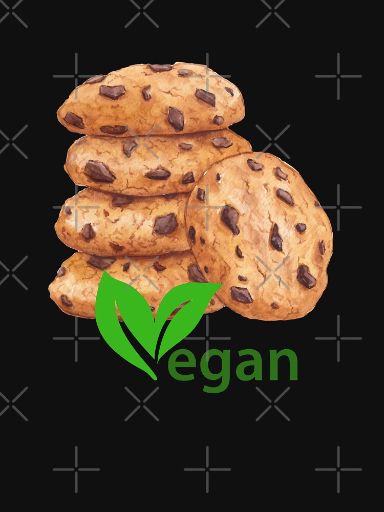 Vegan chocolate chip cookies by The Love Quill