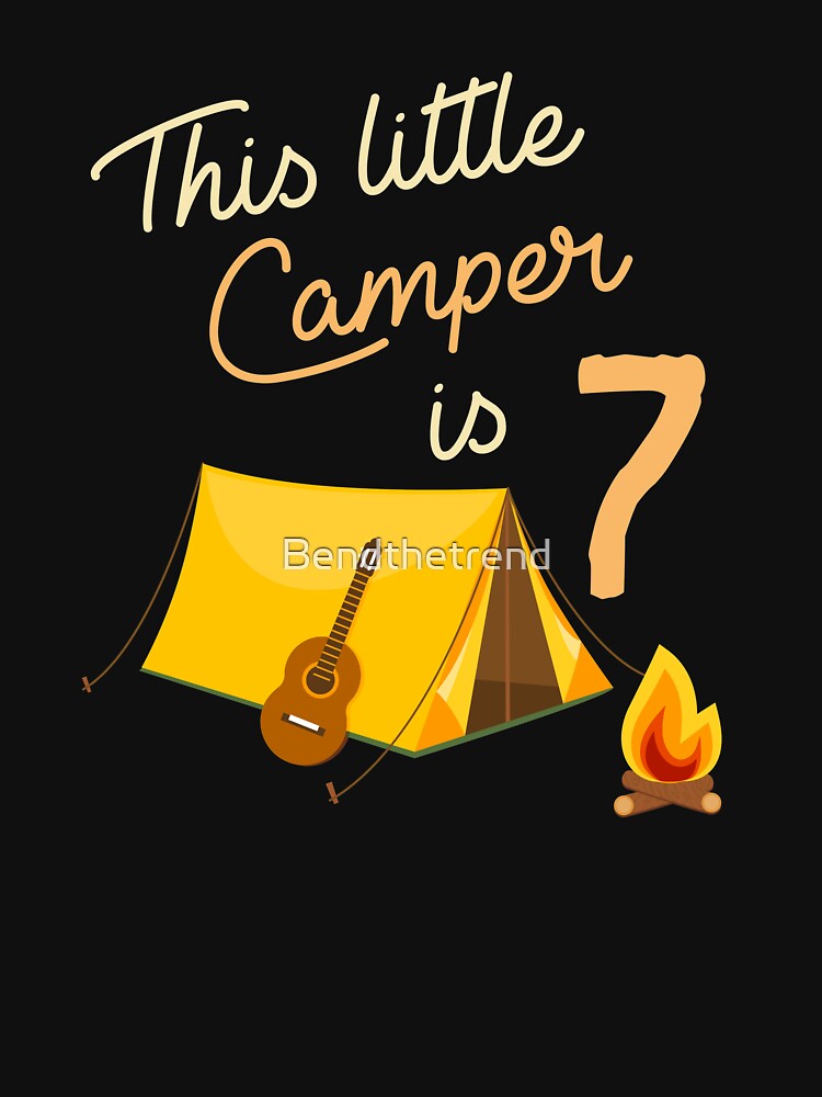 Birthday Little Camper by Bendthetrend