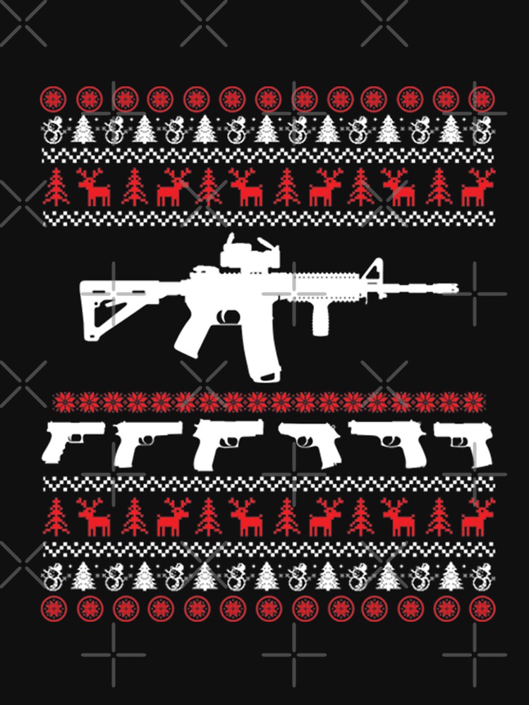 Gun Ugly Christmas Sweater by merchmachine