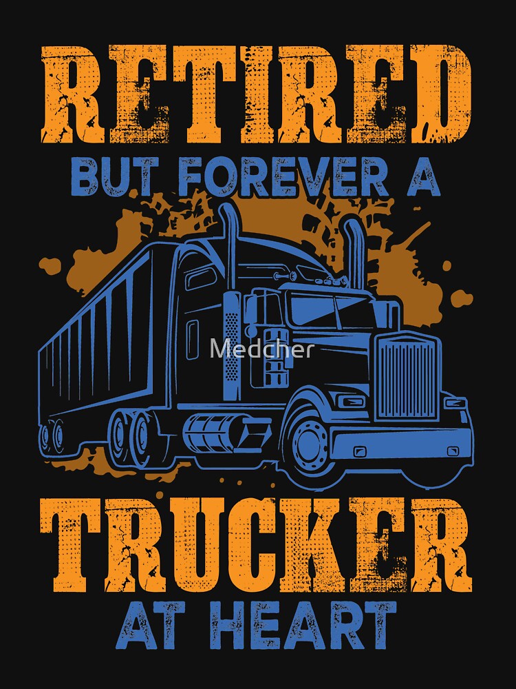 Trucker Funny Gift Lover by Medcher