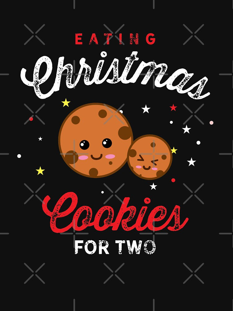 Eating Christmas Cookies For Two by Hixon House