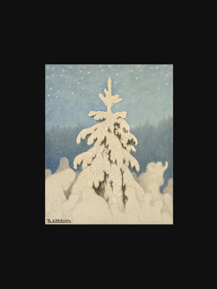 Juletreet (Kittelsen) by ArtHistorical