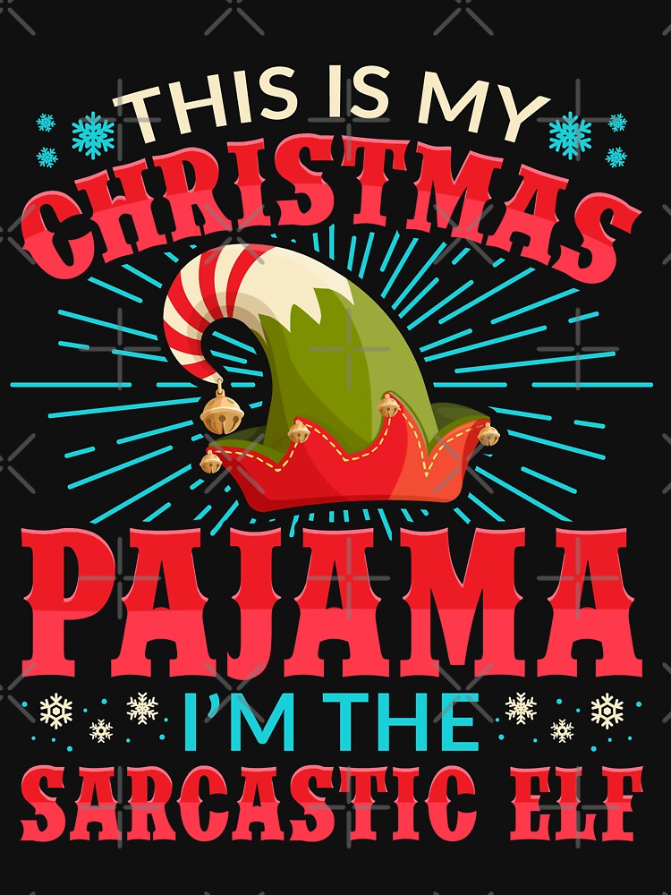 Sarcastic Elf Matching Family Christmas Costume by Hananiah Merch