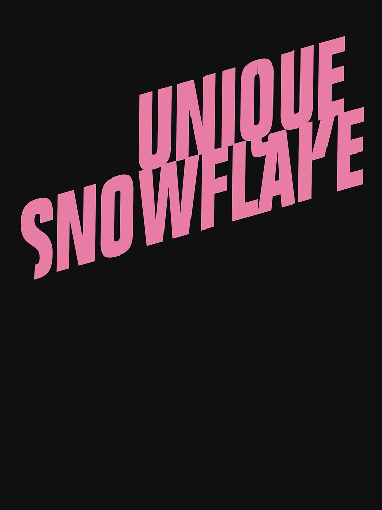 Unique Snowflake by PETRIPRINTS