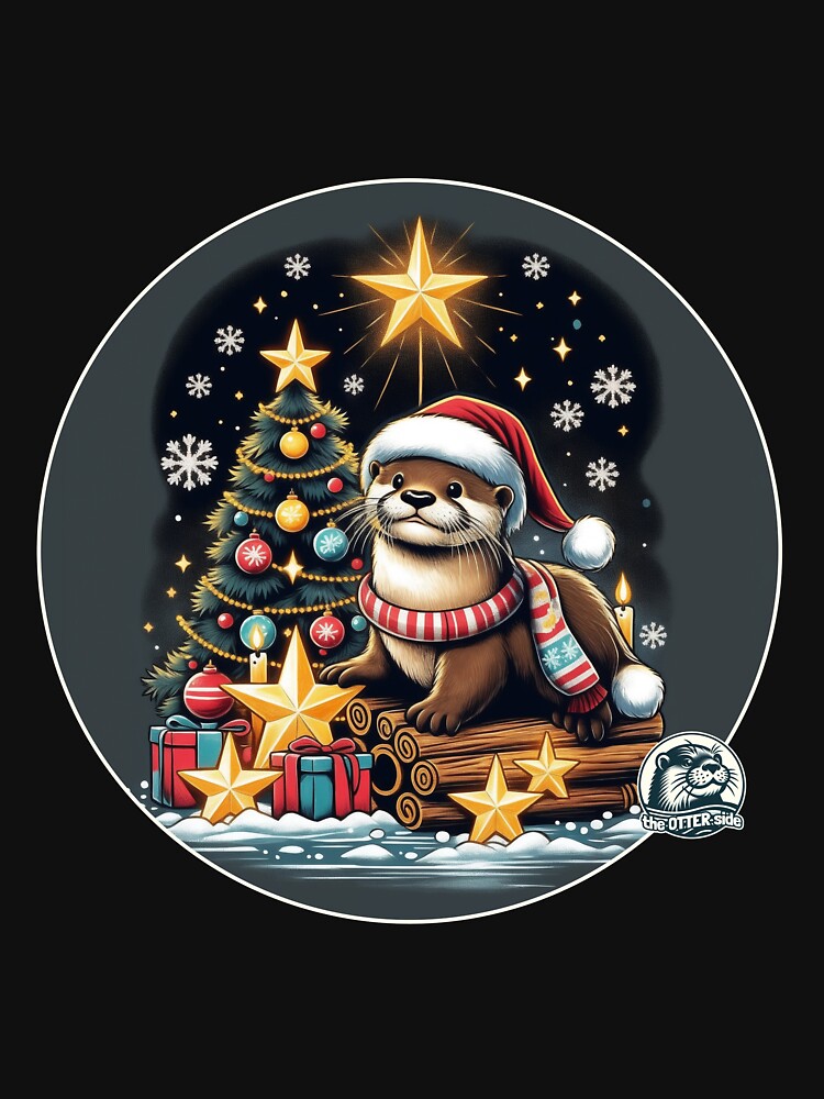 Christmas Otter - Xmas, Christmas by ThisDress