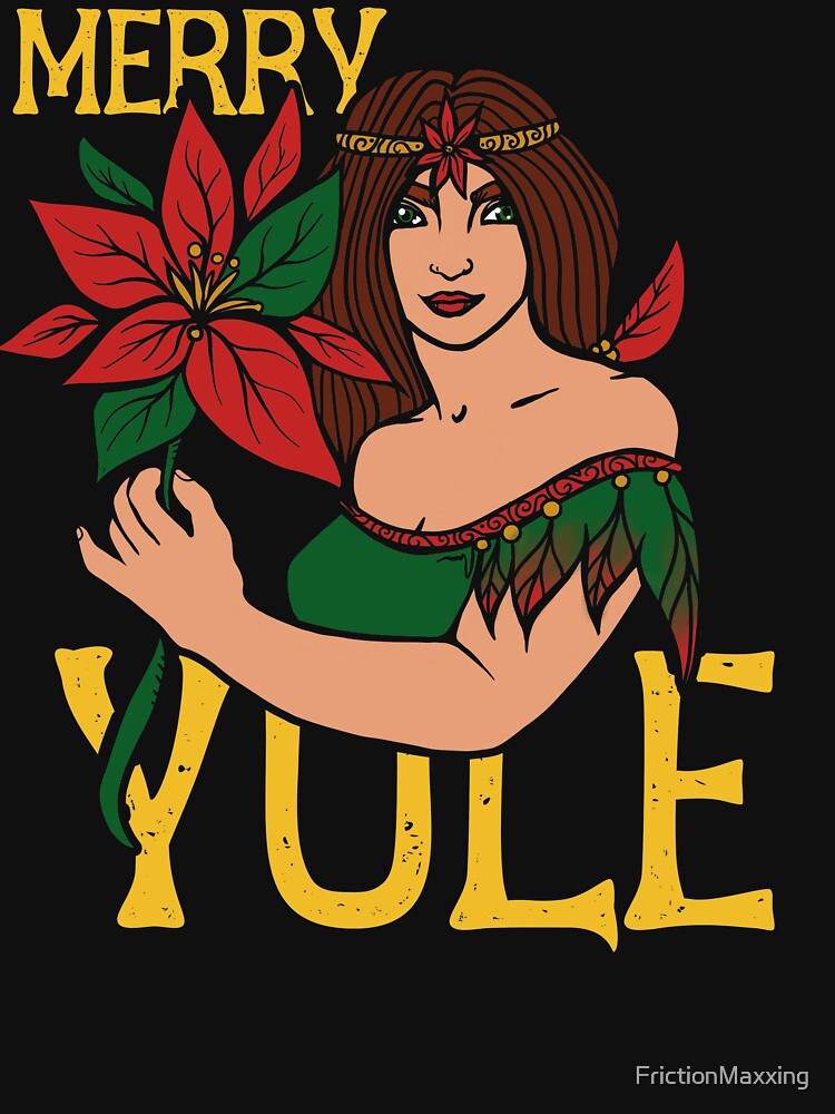 Merry Yule Goddess by FrictionMaxxing