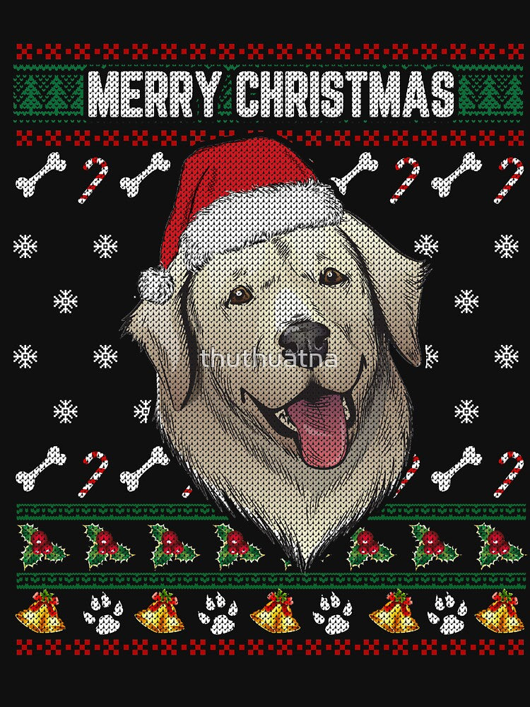 Labrador Lovers Ugly Xmas Sweater Merry Christmas T Shirt by thuthuatna
