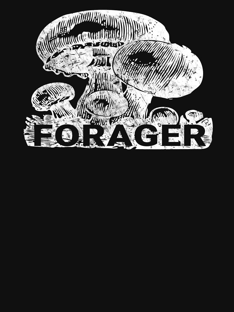 Forager Mushroom Hunting Shirt by MayDayDesigns