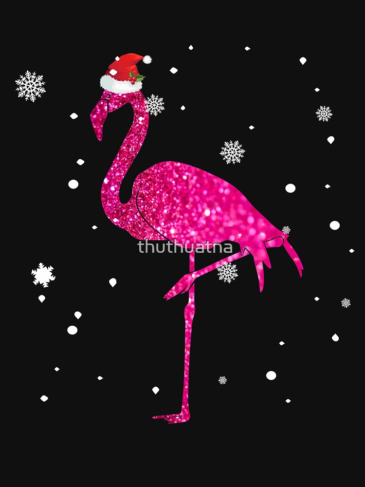 Christmas Flamingo Shirt by thuthuatna