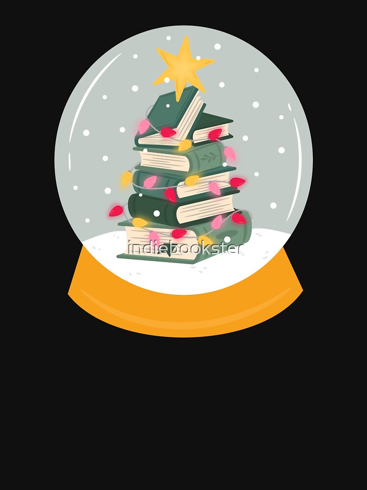 bookish snowglobe by indiebookster