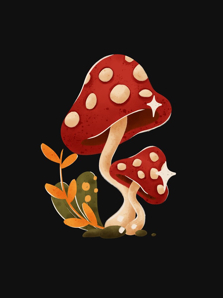 Whimsical Twisted Mushrooms by bibyfantie