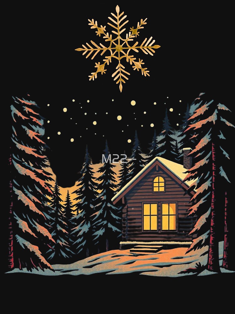 Cozy Winter Cabin in the Heart of the Forest by M22--