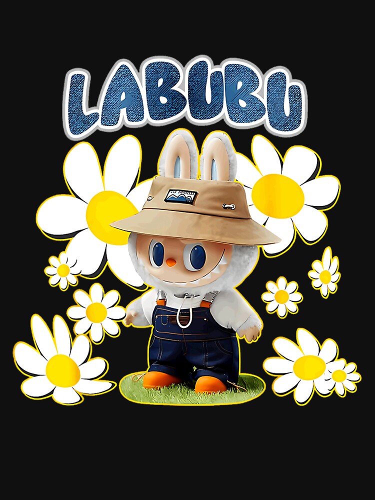 The Monsters Cute Labubu Pink Meme For Men, For Women, For Kids, Funny Daisy Flowers Gift by r1ffyemaki