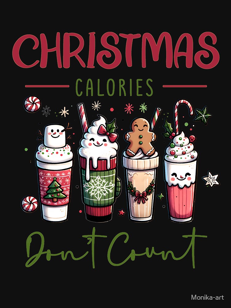 Christmas calories don't count by Monika-art